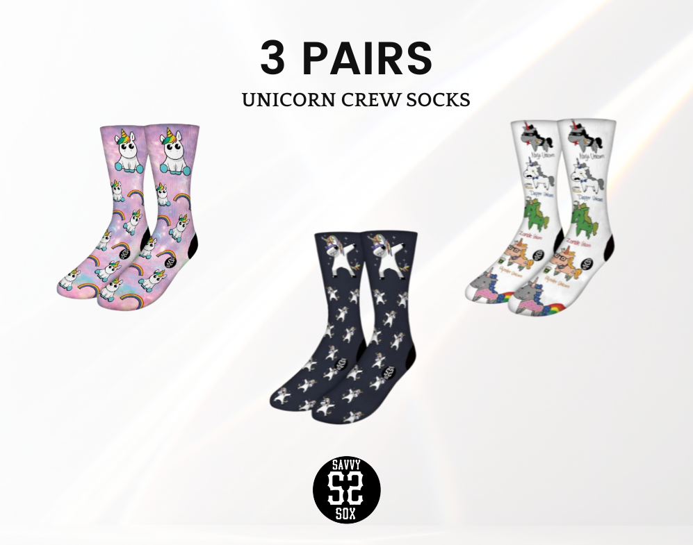 Unicorn Crew Socks