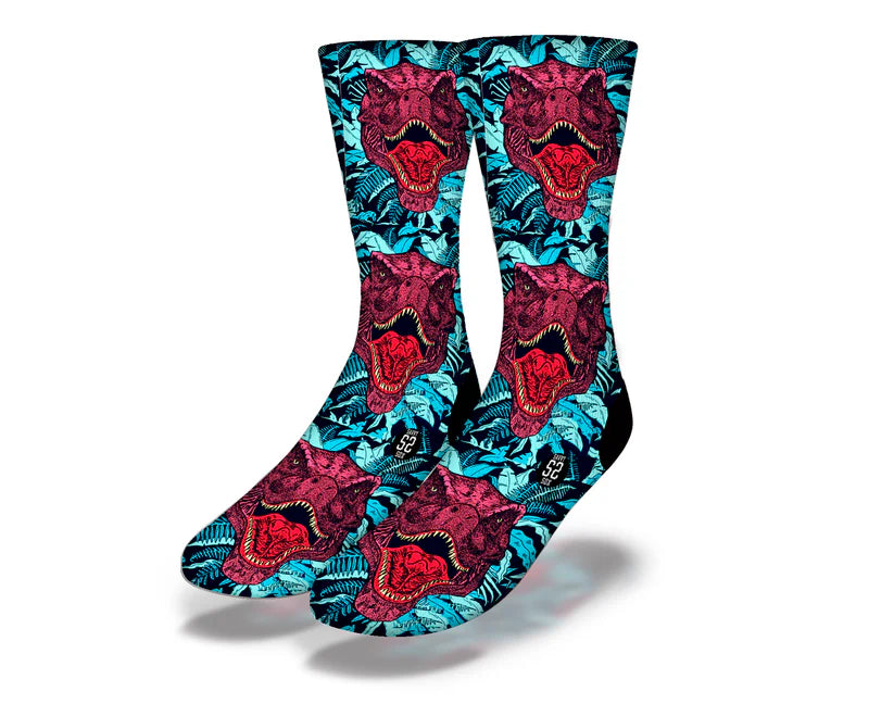 Dinosaur Crew Socks