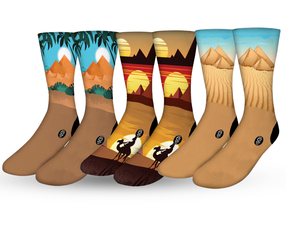 Egyptian Collection Crew Socks (3-Pair Bundle)