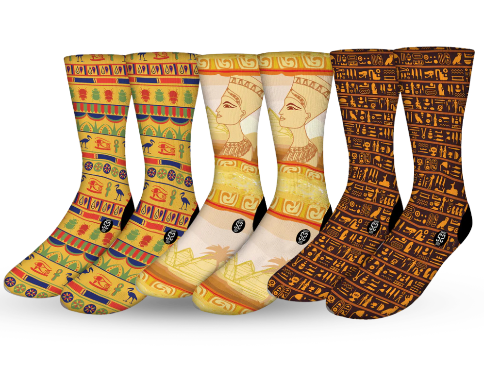 Egyptian Collection Crew Socks (3-Pair Bundle)
