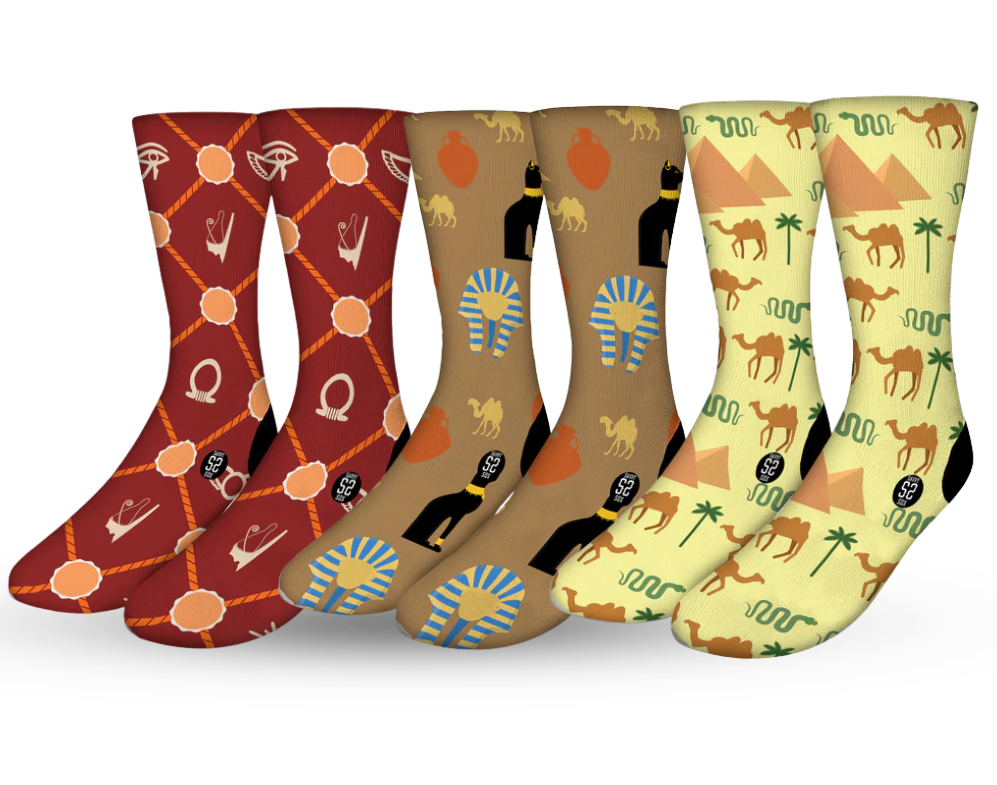 Egyptian Collection Crew Socks (3-Pair Bundle)