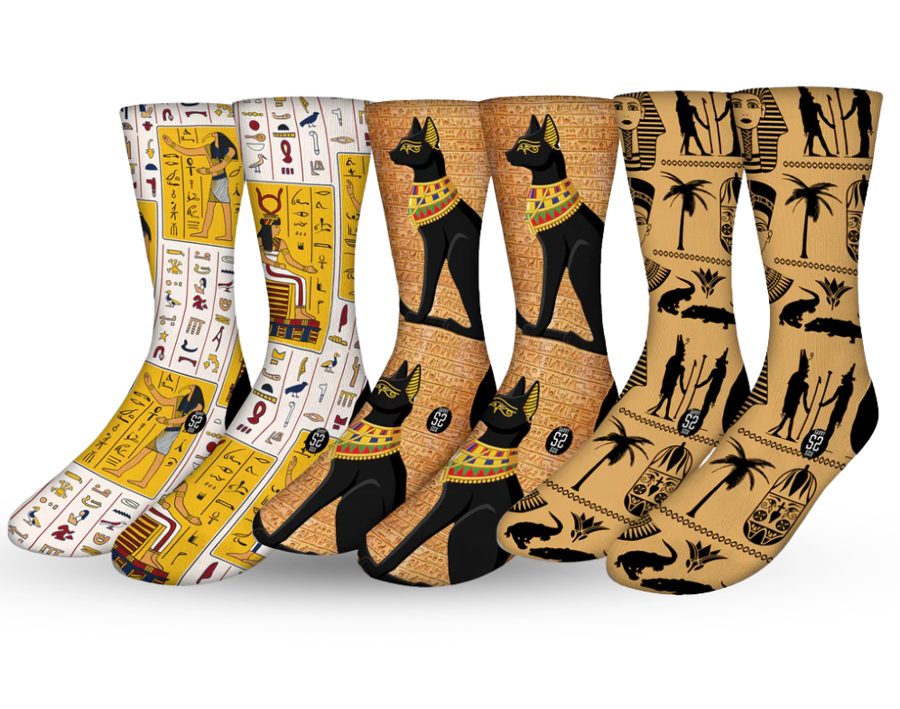 Egyptian Collection Crew Socks (3-Pair Bundle)