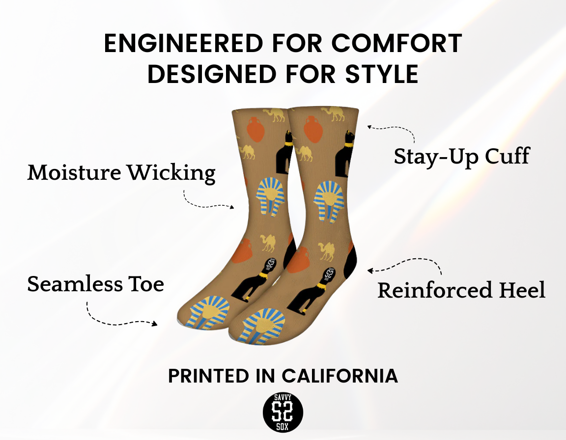 Egyptian Collection Crew Socks (3-Pair Bundle)
