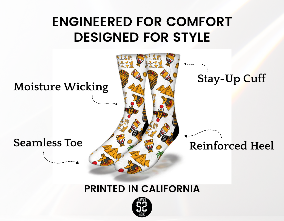 Egyptian Collection Crew Socks (3-Pair Bundle)