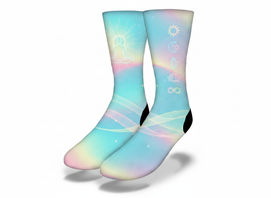 Pastel Aura Manifestation Socks