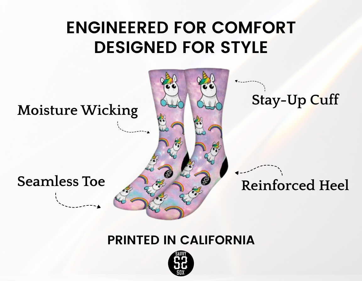 Unicorn Crew Socks