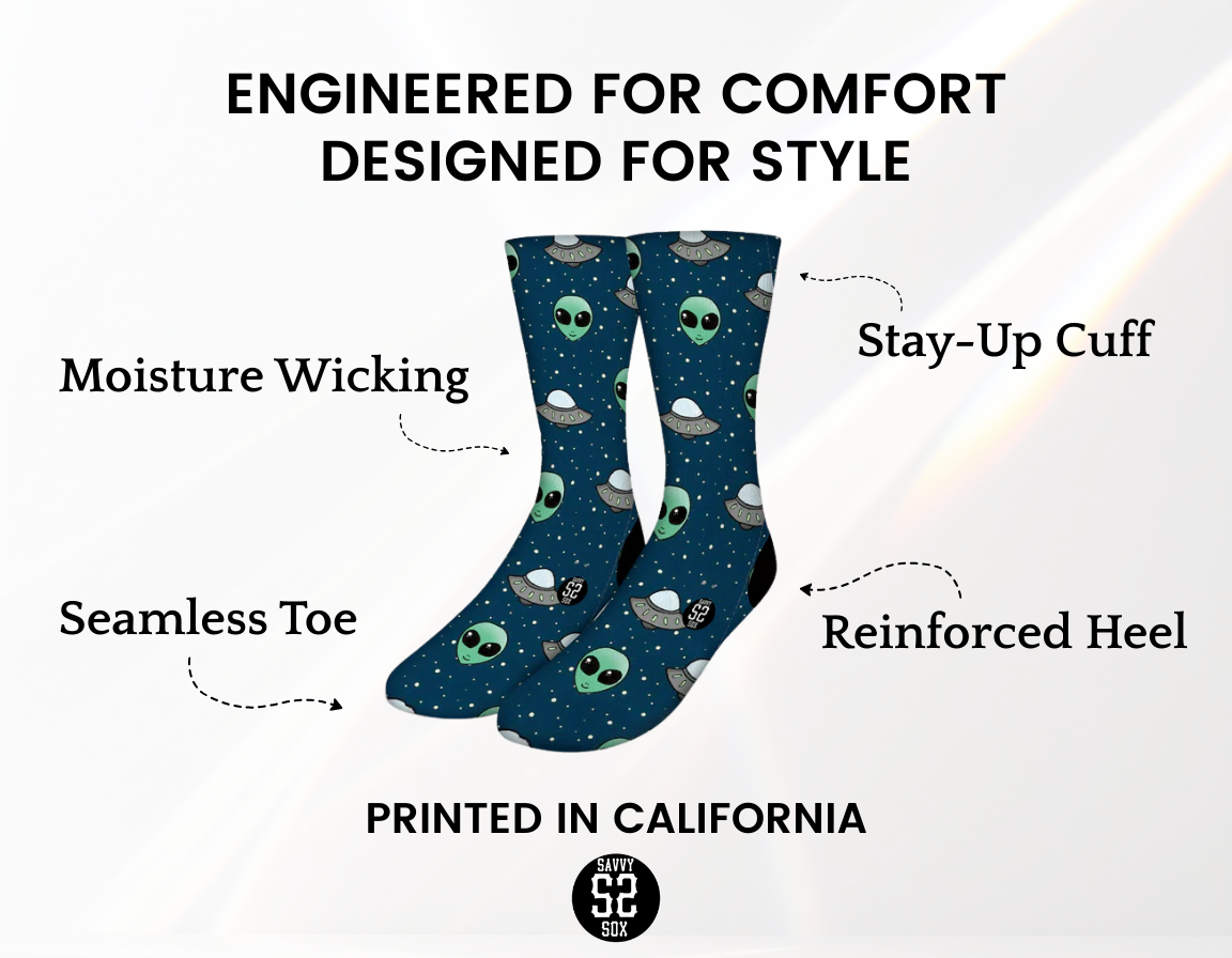 Alien Crew Socks (5 Pairs)