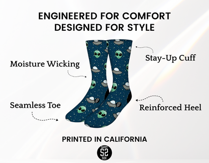 Alien Crew Socks (5 Pairs)