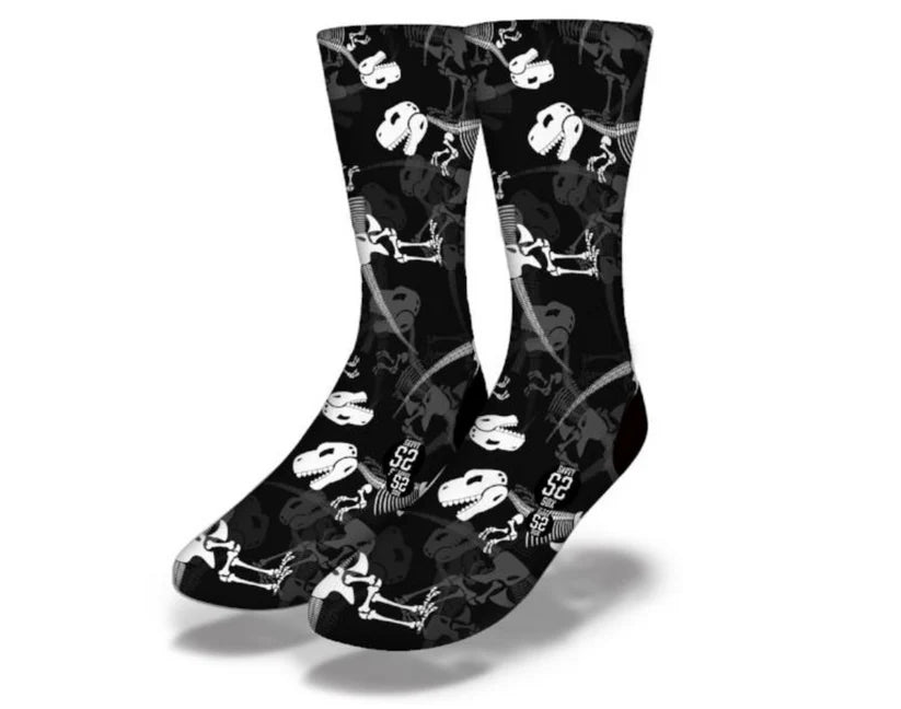 Dinosaur Crew Socks